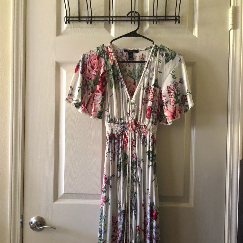 Forever 21 Long Floral Maxi Dress